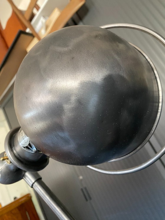Image 1 of Jieldé 1-Arm Lamp with Graphite Patina, Industrial Vintage