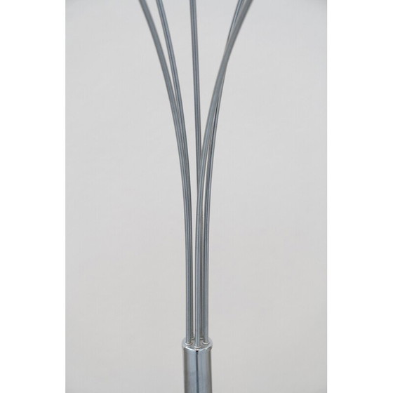 Image 1 of Vintage metal floor lamp with 5 arms, Italy 1970