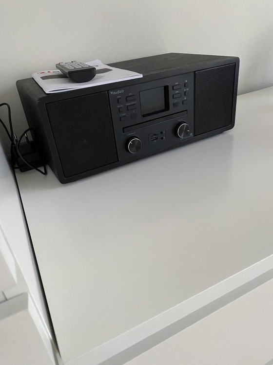 Image 1 of Audizio Avola all-in-one radio internet with CD player DAB FM Bluetooth black