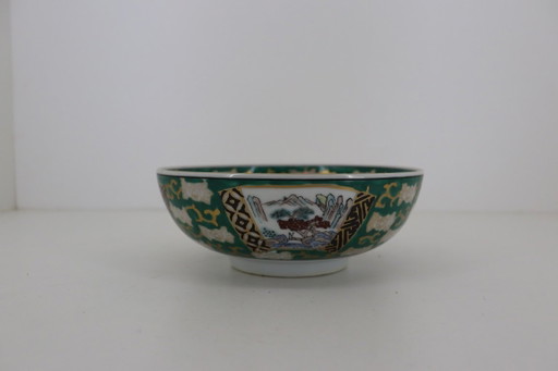 Vintage Japanese 'Gold Imari' Porcelain Bowl – Hand-Painted – servies (photo 2 of 5)