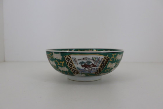 Vintage Japanese 'Gold Imari' Porcelain Bowl – Hand-Painted – Crockery (photo 2 of 5)