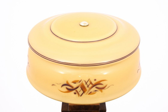 Image 1 of Lámpara de mesa Art Decó de Polonia, años 50.