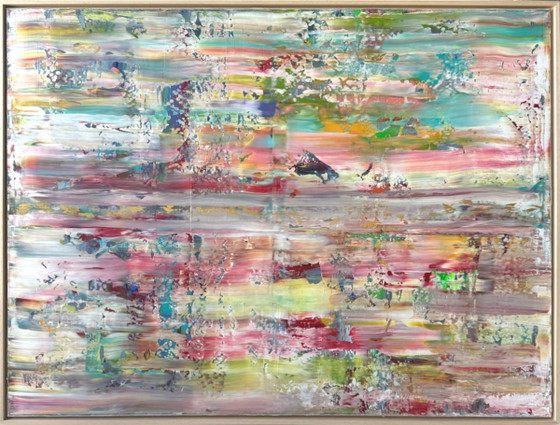 Layers of Color 90x120cm Including Frame – Paintings & Drawings, Canvas (photo 3 of 8)