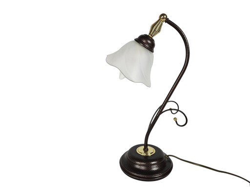 Massive - AF Cincuanta Italie - lampe à poser - lampe lustre - lampe de table - métal - verre - 90's