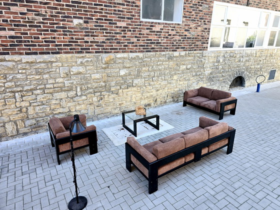 Image 1 of Gavina Knoll International Bastiano Afra Tobia Scarpa 60s Set Sitzgruppe Garnitur Bänke Sofa Sessel Mid Century Vintage 