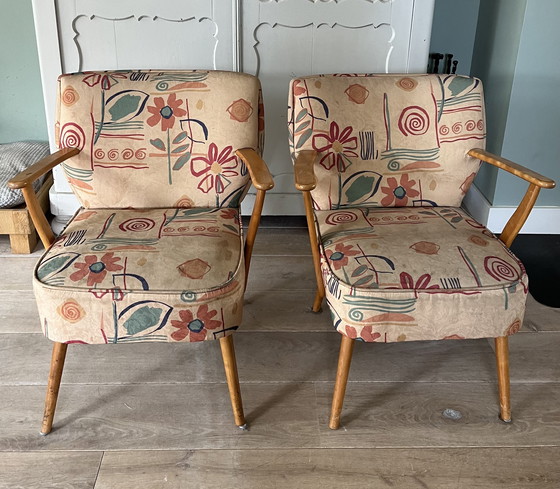 Image 1 of Coctailfauteuil Mid Century set