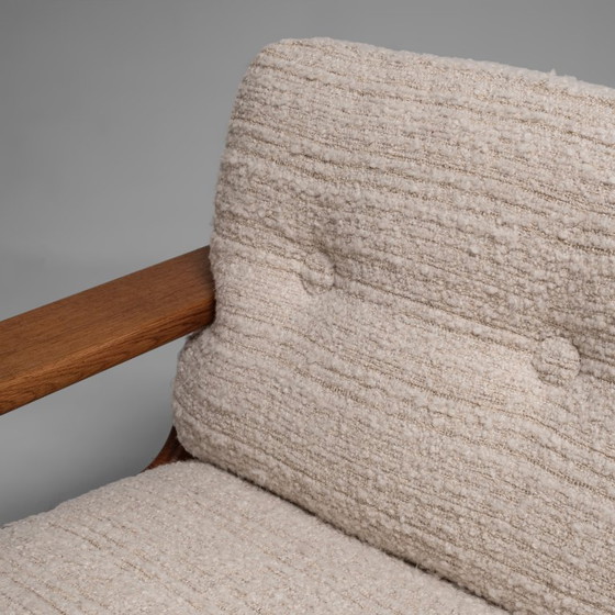 ‘Bonanza’ 2-zitsbank van Esko Pajamies voor Asko, Finland, jaren 60 – 2 zitsbanken, Wood, Wool (photo 9 of 13)