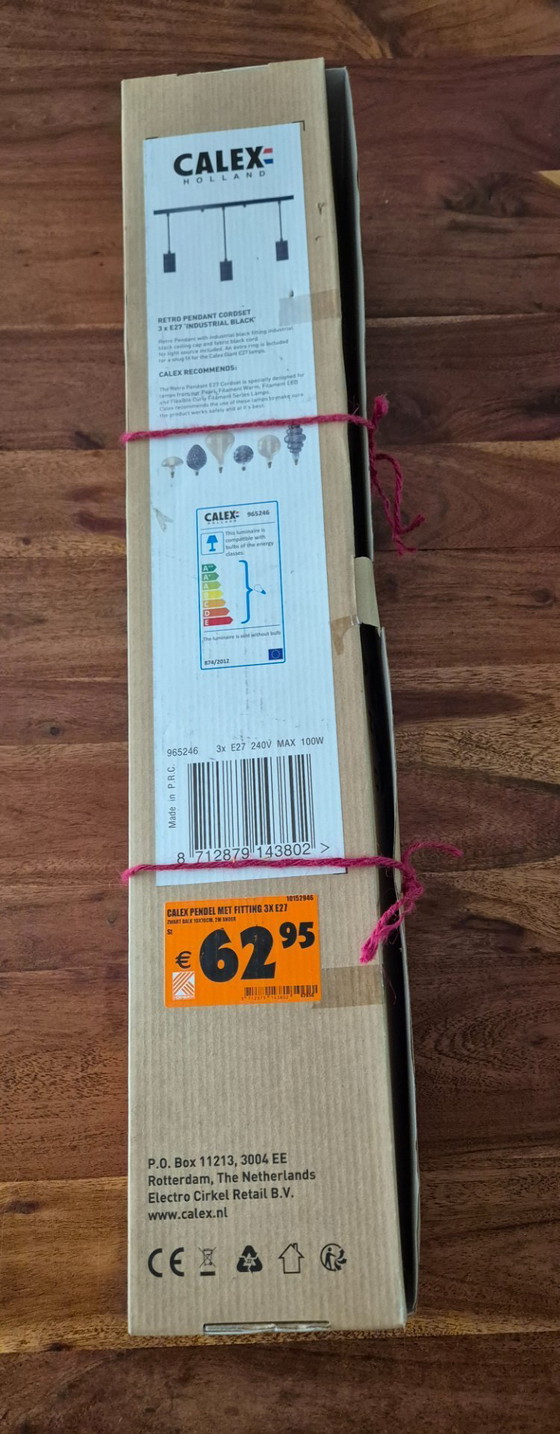 Image 1 of Unbenutzte Calex Retro-Pendelleuchte