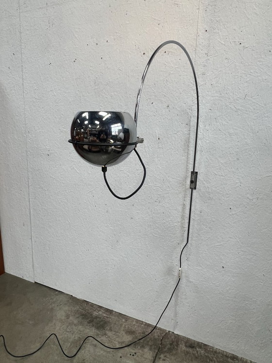 Image 1 of Vintage Booglamp, Eyeballamp, Space Age, Raak Amsterdam 1970's