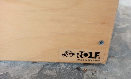 Image 1 of Conjunto Montessori de mesa y sillas de madera para niños