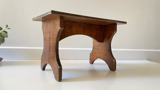 Vintage Houten Krukje – Wood (photo 11 of 12)