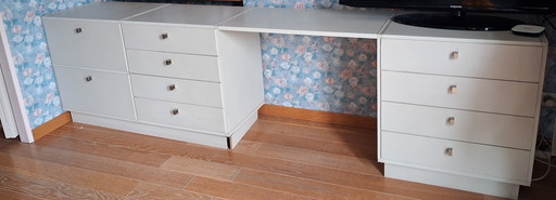 Bureau Roche Bobois 10 tiroirs - modèle BEHR 3000 Mars 1970
