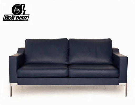 Rolf Benz Deux places – 2 zitsbanken, Leather, Metal (photo 2 of 5)