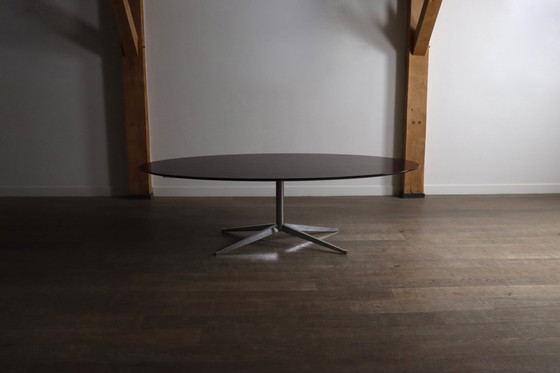 Image 1 of Florence Knoll large Dining Table in walnut, 1960s