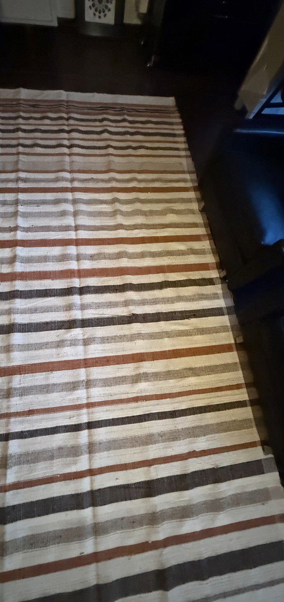 Handgeweven Marokkaanse Namoesia - 422x174 cm - Djellaba Wol – Vloerkleden en tapijten, Wool (photo 8 of 10)