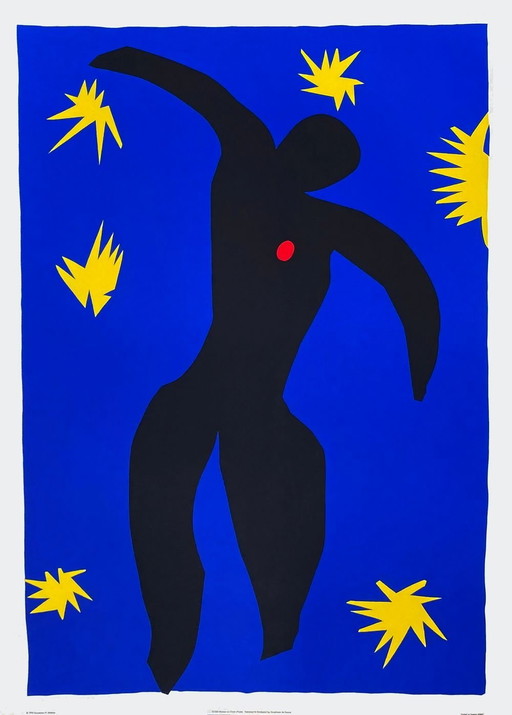 Henri MATISSE La chute d'Icare II Siebdruck 1990