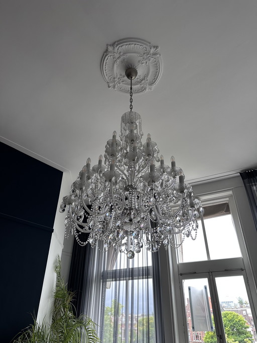 Crystal chandelier 30 lights