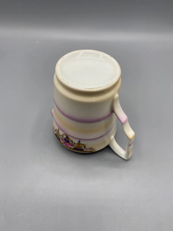 Lattiera in porcellana pregiata, decorazione neo-Luigi XVI, ghirlande di rose – Stoviglie, Porcelain, Gold (photo 3 of 4)