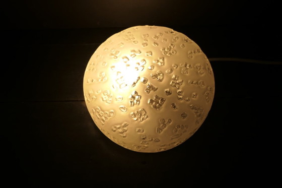 Vintage Peill & Putzler glass Ceiling light Germany – Metal (photo 3 of 14)