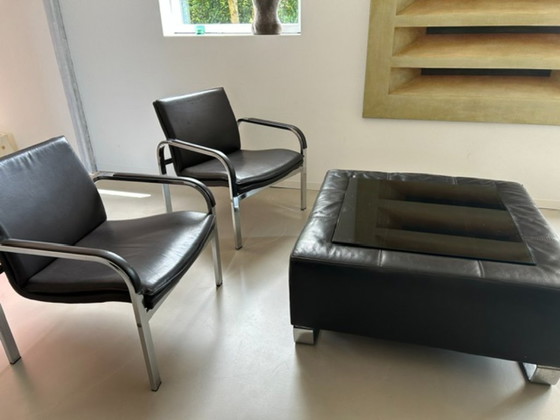 Image 1 of Set Van 2 Vintage Sitag Swissform Lounge Fauteuils