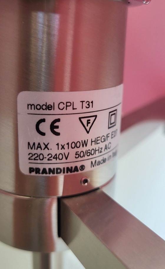 Prandina CPL T31 Table Lamp – Christian Ploderer – rvs (photo 11 of 16)