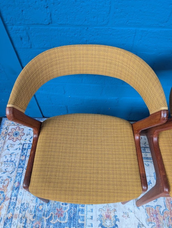 Image 1 of 4x vintage stoelen, Korup Stolefabrik model T21, jaren 60
