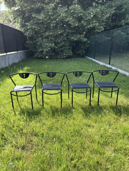 Giandomenico Belotti spaghetti chairs