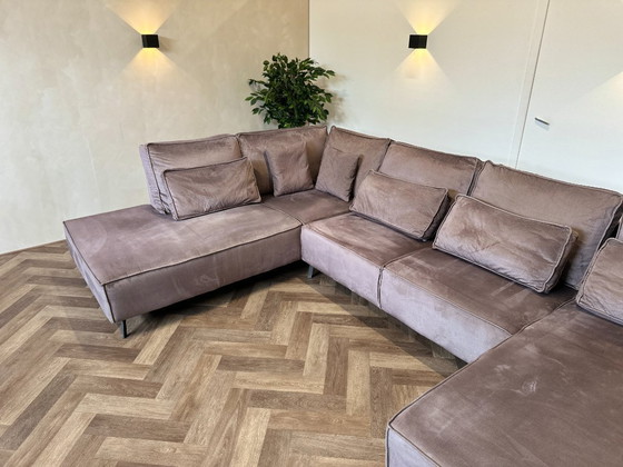 Image 1 of Leberfarbenes Ecksofa 363x233/183cm