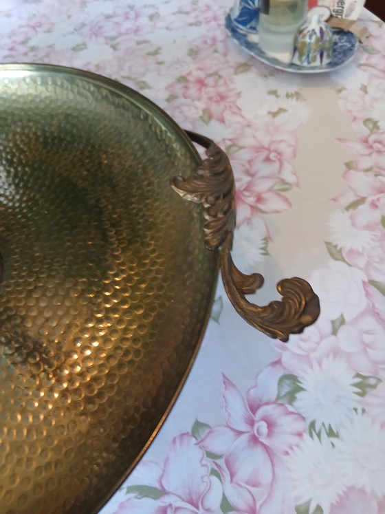 Meccanismo di suoneria in ottone francese, vintage, per piastra decorativa. – Ciotole, Copper, Bronze (photo 3 of 7)