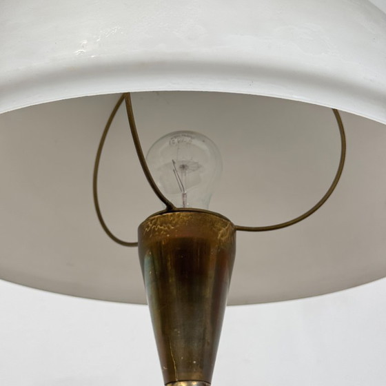 Image 1 of Hongaarse koperen vloerlamp van Iparművészeti Vállalat, 1960