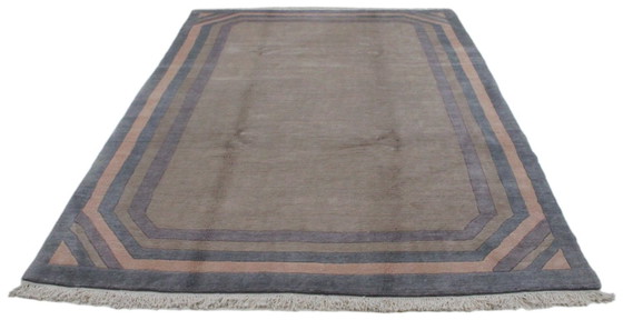 Original Modern Designer Highland Wool Rug Nepal 300 x 202 cm, Rugs & carpets, Purple (photo 3 of 8)