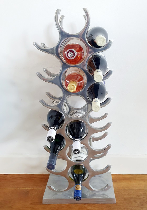 Image 1 of Casier à vin solide pour 21 bouteilles par Michael Noll (1990)