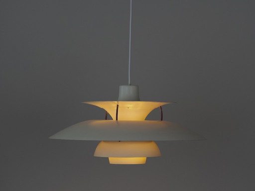 Danish vintage pendant lamp PH 5 by Poul Henningsen, Louis Poulsen, 1958