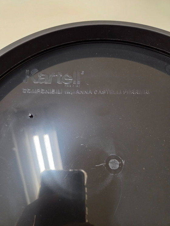 Image 1 of Kartell Componibili 2-compartment side table by Anna Castelli Perrieri