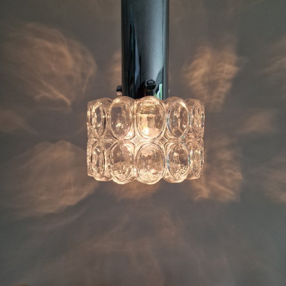 Image 1 of Lampe pendante vintage Glashütte Limburg - Helena Tynell Design - Verre Bulle - 1970 - Ø 22 cm