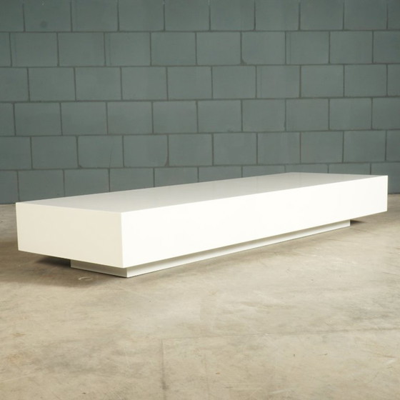 Designer wooden coffee table – white (photo 6 of 12)