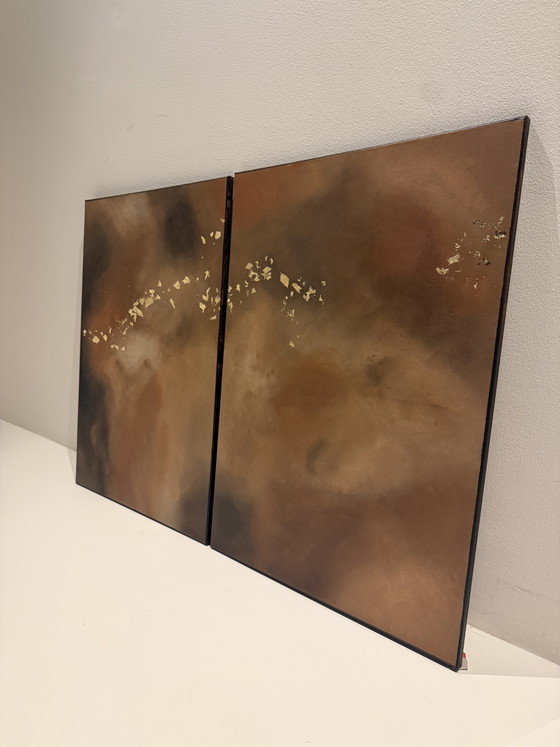 Two-panel 2x 70x50cm – Paintings & Drawings, Canvas (photo 3 of 6)
