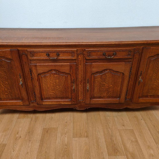 Buffet, commode, meuble mural de style Louis XV – Buffet bas, Wood (photo 20 of 20)