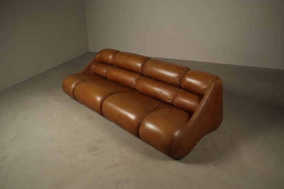 'Ciuingam' Sofa by De Pas, D'Urbino & Lomazzi for BBB Emmebonacina, 1967 – BBB Bonacina, 3-5 seaters, Leather (photo 7 of 15)