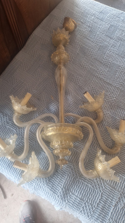Murano glass chandelier