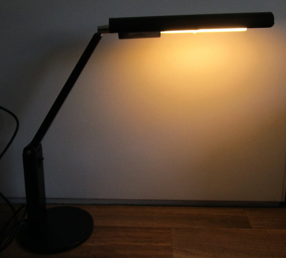 Hala Zeist, Nederlands design vintage bureaulamp. – Bureaulampen, Metal, Chrome (photo 3 of 17)
