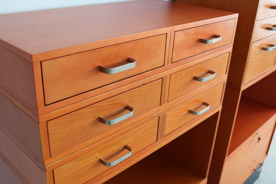 Image 1 of Mobiletto modulare per ufficio vintage