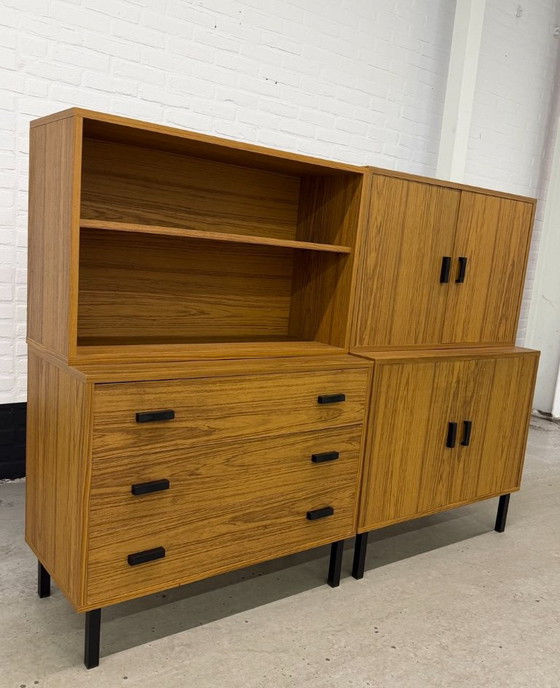 Armoire Système Modulaire Vintage – Armoires murales, Wood (photo 10 of 14)