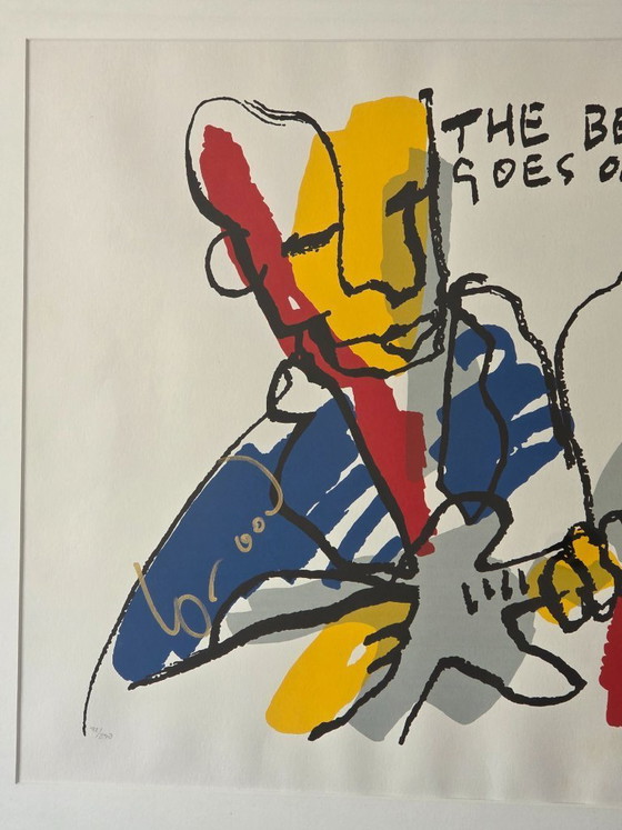 Image 1 of Herman Brood - Beat goes on - 72/230 - Hand-signed