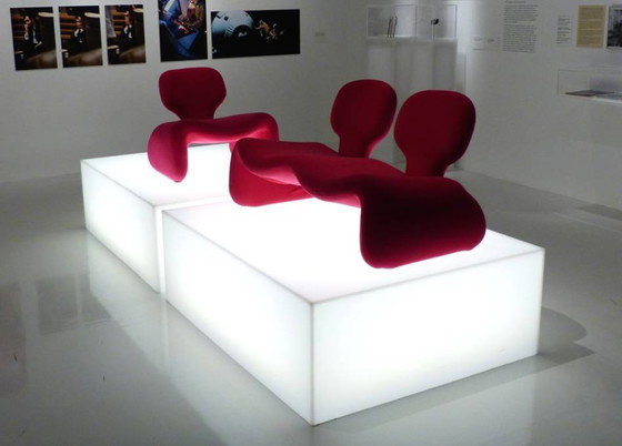 Image 1 of Olivier Mourgue Sofa Djinn 2-Sitzer-Sofa 