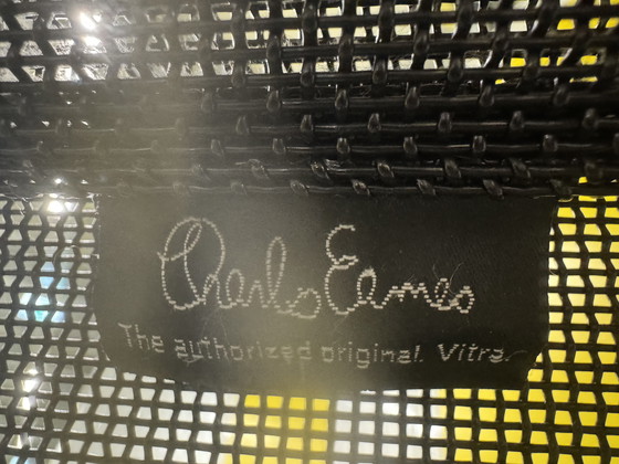 Image 1 of Vitra Eames EA108 Swivel Chrome Netweave