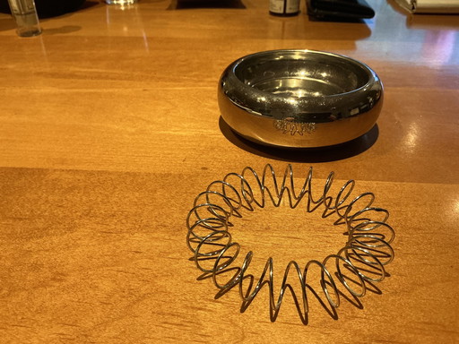 Alessi, asbak van Achille Castiglioni, in goede staat