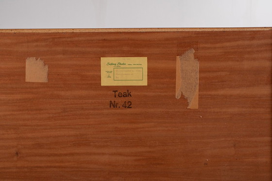 Image 1 of Cómoda danesa de teca de mediados de siglo, cómoda escandinava de los años 60