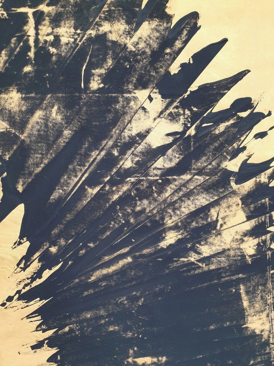 Jürgen Angeler - Lebhaftes Schwarzgold – Gemälde & Zeichnungen, Canvas (photo 10 of 13)