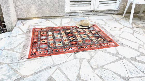 Image 1 of Vintage silk and cotton rugs